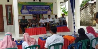 Pemdes Gunung Maddah Sampang Gelar Musrenbangdes RKPDs 2023