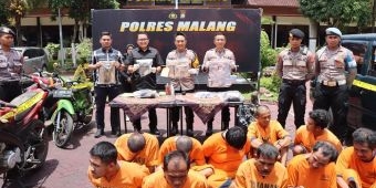 Polres Malang Ungkap 29 Kasus Curanmor, Kasatreskrim: Jangan Tergiur Harga Murah Motor Bekas