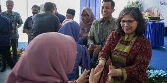 Pesan Zanariah saat Halal Bihalal dengan Dinas PUPR Kota Kediri