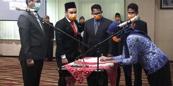 Plt. Wali Kota Pasuruan Lantik Ratusan Pejabat Pemkot