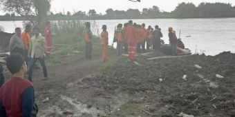 Sosok Mayat di Sungai Brantas, Diduga Pekerja Jembatan Pungging yang Tenggelam