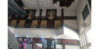 Plafon Gedung DPRD Kabupaten Pasuruan Ambrol, Tamu Diminta Hati-Hati saat Berkunjung