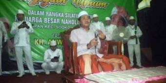 KH Anwar Zahid Isi Pengajian Silaturahmi Keluarga Besar NU
