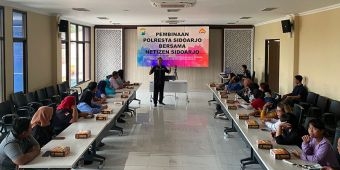 Cegah Ajaran Radikalisme Melalui Medsos, Polresta Sidoarjo Perkuat Barisan Netizen