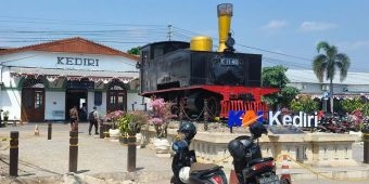 DPRD Kota Kediri Minta Monumen Lokomotif di Depan Stasiun Kediri Dibongkar, Ada Apa?
