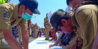 Ribuan Guru se-Kabupaten Blitar Mogok Mengajar, Proses Belajar Mengajar Terganggu