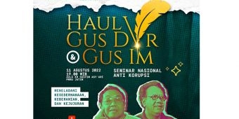 PWNU Jatim Gelar Haul Gus Dur-Gus Im dan Seminar Anti Korupsi, PBNU Tak datang