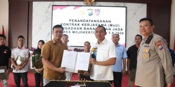 Cek 317 Kendaraan Dinas, Polres Mojokerto Kota Pastikan Operasional Prima