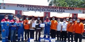 PT Pertamina Beri Bantuan Bagi Korban Banjir di Pamekasan
