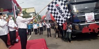 PT INKA Berangkatkan Trainset ke-31 untuk LRT Jabodebek