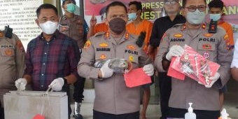 Satreskrim Polresta Banyuwangi Bekuk Empat Pencuri Baterai Tower di 19 TKP