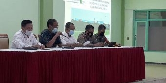 Rakor Bahas Pembangunan Waduk Semantok, Kejari Nganjuk Siap Bantu Kawal Pembebasan Lahan