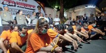 Polrestabes Surabaya Ungkap 43 Kasus Curanmor, Puluhan Tersangka Diamankan