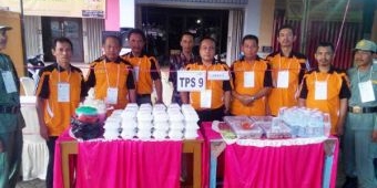 Pikat Pemilih Datang, TPS di Desa Ketajen Sidoarjo Sediakan Sarapan Gratis