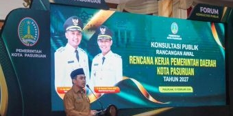 Pemkot Pasuruan Gelar Konsultasi Publik Ranwal RKPD 2027