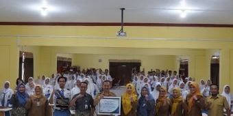 BPJS Kesehatan Mojokerto Gelar Skrining Kesehatan di SMAN 1 Sooko