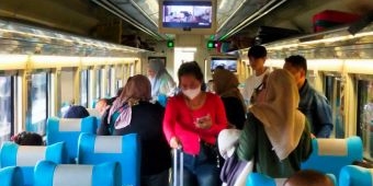 KAI Daop 7 Madiun Catat 85 Ribu Penumpang Naik Kereta Selama Periode Angkutan Nataru