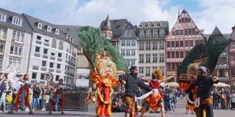 Reog Ponorogo Tampil Perdana di Jerman