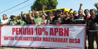 PKPD Ponorogo Tagih Janji Realisasi 100 Persen dari UU Desa