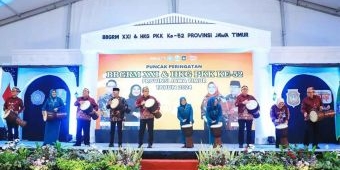 Ini Ajakan Pj Gubernur Jatim di Puncak Peringatan BBGRM XXI dan HKG-PKK ke-52