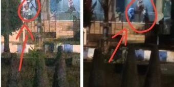 Viral! Dua Pasang Muda-Mudi Terekam Asyik Bermesraan di Alun-Alun Ponorogo