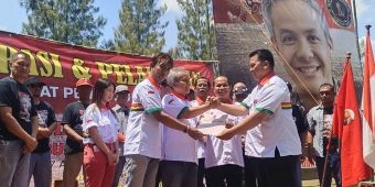Masyarakat Pendukung Ganjar Deklarasi di Tuban