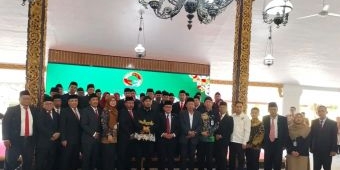 Perkuat Gerakan Ekonomi Kerakyatan, Bupati Sumenep Kukuhkan Dekopinda