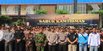 Perkuat Sinergitas, Polres Tuban Gelar Apel Sabuk Kamtibmas