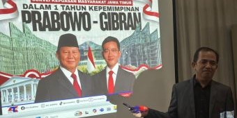 Survei ARCI: 82,2 Persen Warga Jatim Puas Kinerja 1 Tahun Prabowo-Gibran