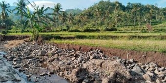 Warga Rajekwesi Situbondo Khawatir Banjir, Tanggul Rusak Belum Diperbaiki
