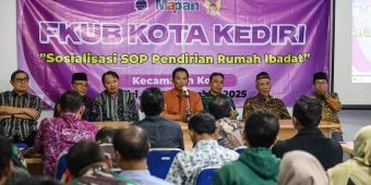 FKUB dan Pemkot Kediri Sosialisasikan SOP Rumah Ibadah, Tegaskan Pentingnya Toleransi