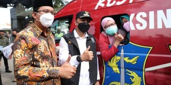 Sidoarjo dan Surabaya Kolaborasi Gelar Percepatan Vaksinasi Aglomerasi Surabaya Raya