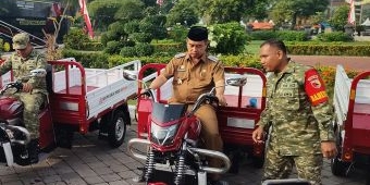 Genjot Ekonomi Desa, Bupati dan Forkopimda Madiun Salurkan Puluhan Armada Sarpras KDKMP