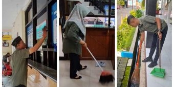 Laksanakan Perintah Presiden, Samsat Surabaya Selatan Gelar Kerja Bakti ASRI