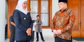 Gubernur Khofifah Bahas Strategi Penyelesaian Masalah Pertanahan bersama Kepala BPN Jatim