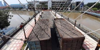 Kuat Menahan Berat Truk 100 Ton, Pakar ITS Pastikan Jembatan Joyoboyo Lolos Uji