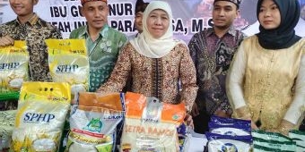 Gubernur Khofifah Pastikan Pasokan Beras di Jawa Timur Tetap Aman