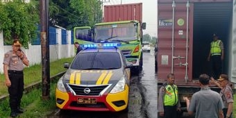 Truk Kontainer Angkut Lampu Philips yang Dilaporkan Hilang Ditemukan Tanpa Muatan