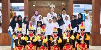 Kunjungi Kota Pasuruan, Putri Indonesia Jawa Timur 2024 Ajak Anak-Anak Berani Raih Mimpi