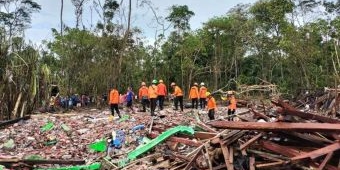 Dahsyatnya Ledakan di Blitar, Polisi Sebut Tidak ada Keterkaitan dengan Teroris