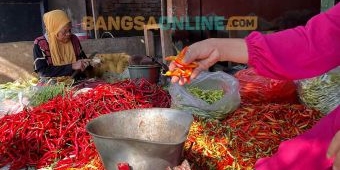 Daftar Harga Sembako Surabaya Hari Ini: Cabai Besar Turun Rp1.650, Bawang Merah dan Rawit Naik Tipis