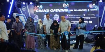 BM Billiards dan Cafe Dibuka, Berdayakan Warga Setempat dan Bidik Atlet Muda Pamekasan