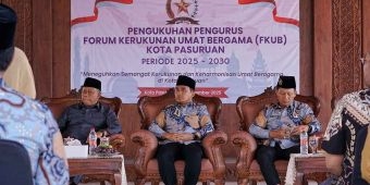 FKUB Kota Pasuruan 2025-2030 Resmi Dikukuhkan, Adi Wibowo Tekankan Harmoni dan Literasi Digital