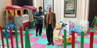 Wujudkan Kesetaraan WP, KPP Madya Sidoarjo Dilengkapi Areal Bermain Anak