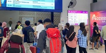 Arus Balik Lebaran 2024, Stasiun Malang Dipadati Pemudik