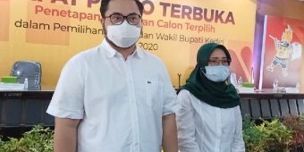 KPU Kabupaten Kediri Tetapkan Paslon Terpilih Dhito-Dewi