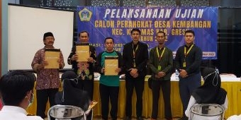 Diikuti 31 Warga, ini 3 Nama Terpilih Hasil Penjaringan 3 Jabatan Perangkat Desa Kembangan Gresik