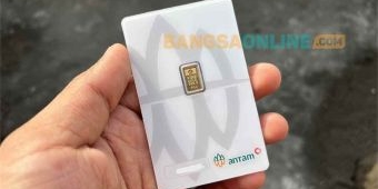 Harga Emas Antam Merosot, 0,5 Gram Turun di Bawah Rp1 Juta