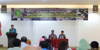 Disnaker Kota Pasuruan Gelar Bimtek Struktur dan Penyusunan Skala Upah