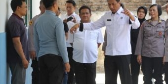 Pengawas Satgas SPPG Polda Jatim Tinjau Pembangunan SPPG Semampir 1 Polres Kediri Kota